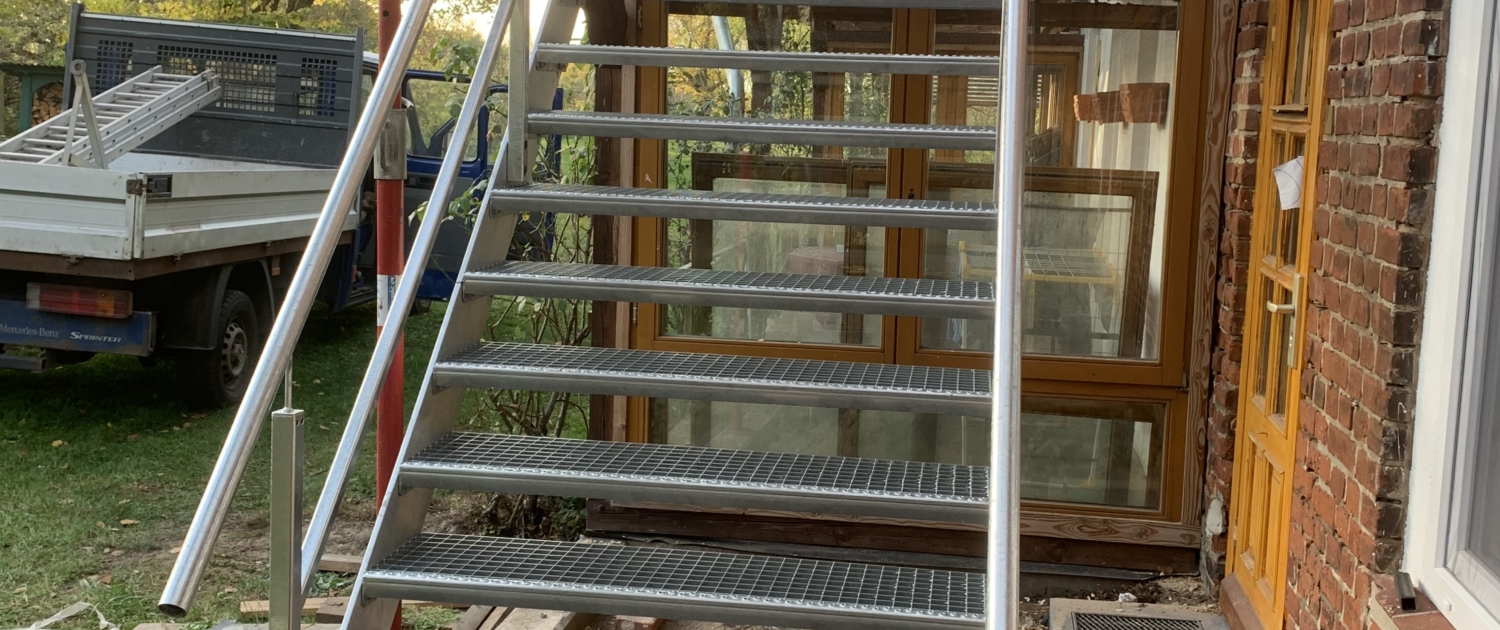 Metalltreppe