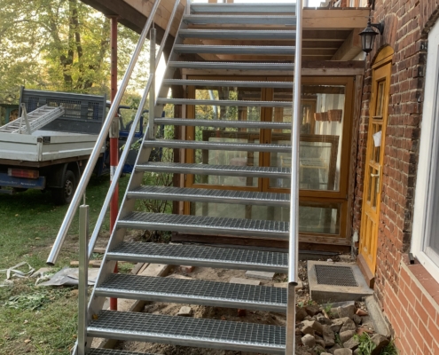 Metalltreppe